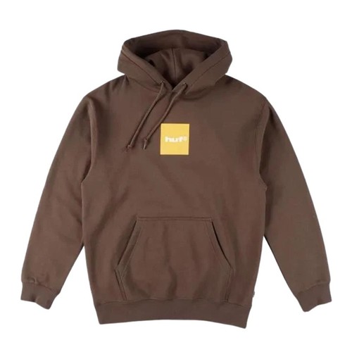 Huf box logo hoodie - huf,