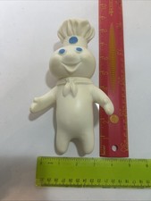 Vintage Pillsbury Dough Boy Rubber Doll 1971 Swivel Head Minneapolis MN 7" Tall