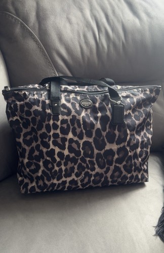 Coach leopard print - print, duffle
