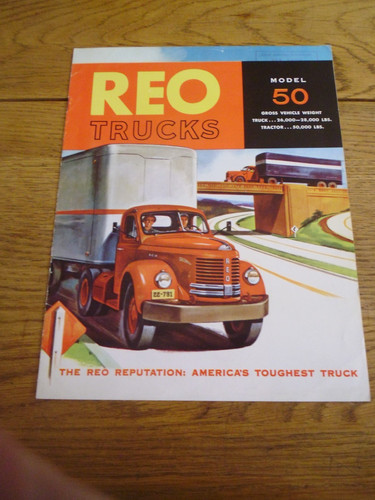 Reo truck brochure 1953 - reo,