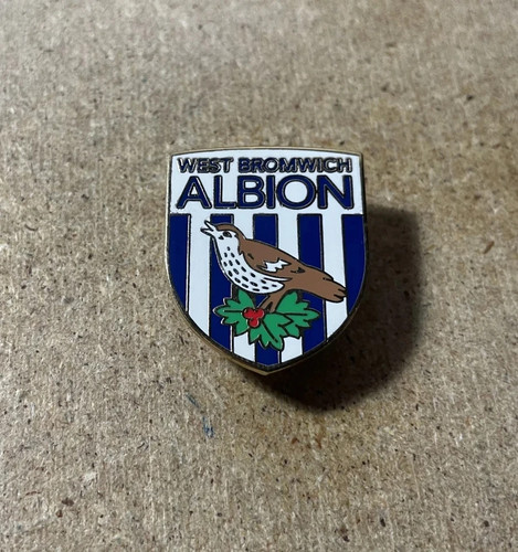 West brom rare enamel football - west,