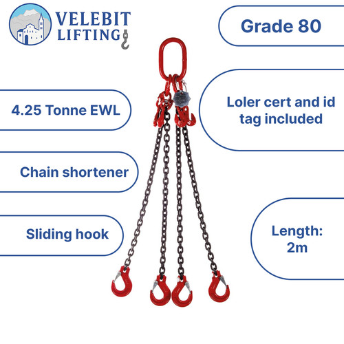 Lifting chain sling tonne - 4.25,