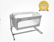 Next 2 Me Dream Bedside Crib, Grey