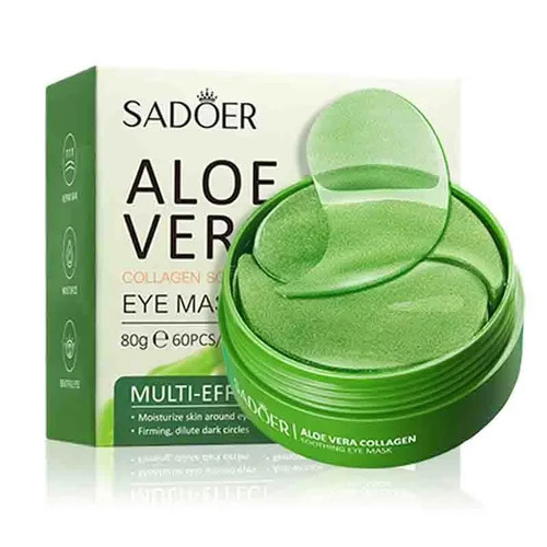 Pcs under eye pads - 60, aloe