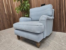 Sofa.com Bluebell Armchair In Lagoon Brushed Linen Cotton RRP -£1090