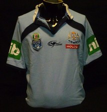 New South Wales Blues State of Origin 2009 Rugby Shirt Classic Jersey Size XL