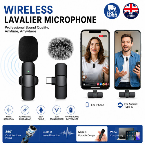 Wireless lavalier microphone - lavalier,