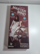 Vintage 1975 SUPER MASTER MIND Board Peg Game by Invicta Made in England