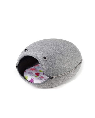 Cat house igloo bed - cat,