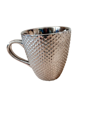 Extra large silver coloured