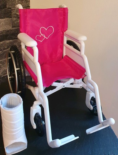 Doll wheelchair leg - doll,
