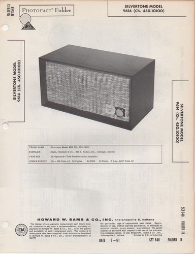 1961 silvertone 9614 reverb - silvertone,