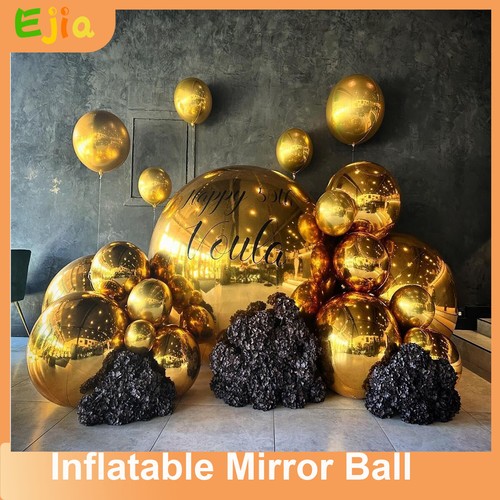 Hanging inflatable mirror ball - inflatable,