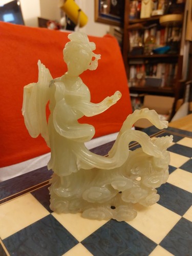 Vintage hand carved light - vintage,
