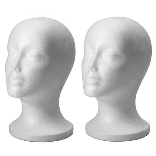 2pc female styrofoam foam - ,
