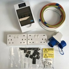 240V Mains Electric Hook Up Installation Kit Campervan Motorhome Conversion Kit3