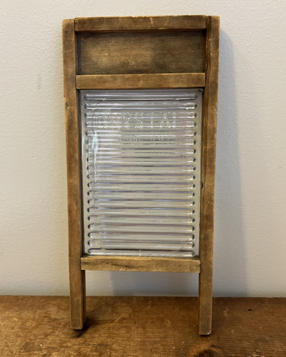 Vintage 1930 crystal wood - crystal,