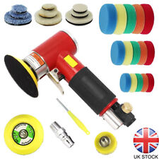 1"2"3" Mini Dual Action Air Sander Random Polisher Buffer Kit for Car Orbital