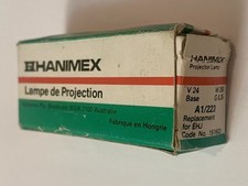 HANIMEX A1/223 Projector Bulb 24V 250W Lamp New Old Stock