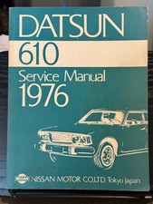 DATSUN 610 Service Manual OEM