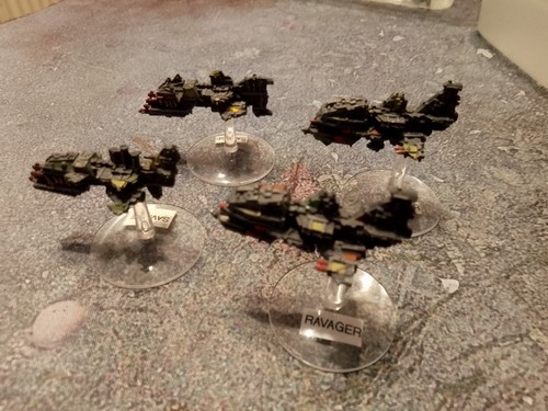Battlefleet gothic ork ravager - gothic,