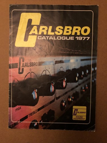 Vintage 1977 carlsbro - carlsbro, sound