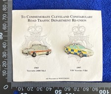 Cleveland Constabulary Road Traffic Department Re-union - Pin Badges *
