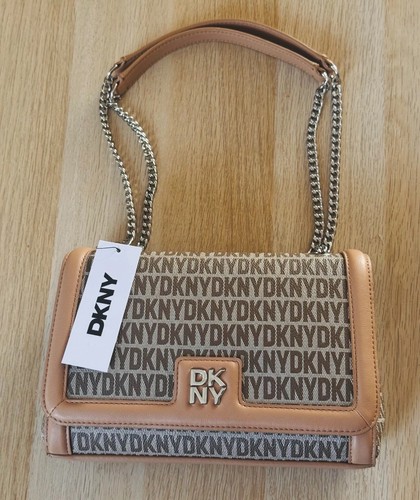 Dkny brown jianna flap - jianna,