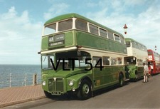 Blackburn Transport 54 VLT 54 London Transport AEC RM Colour Bus Photo 6" x 4"