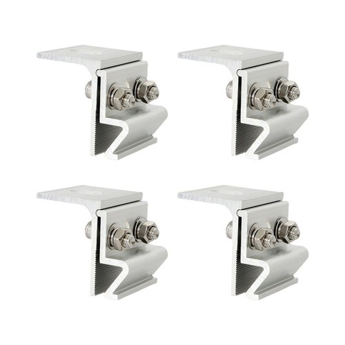 Roof fold clamp - fold, aluminum