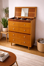 1960s Lebus Teak Dressing