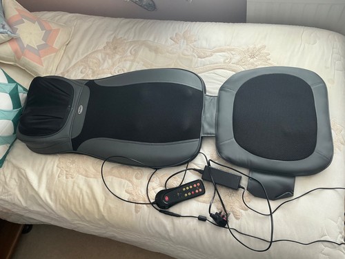 Back massager with heat - with,