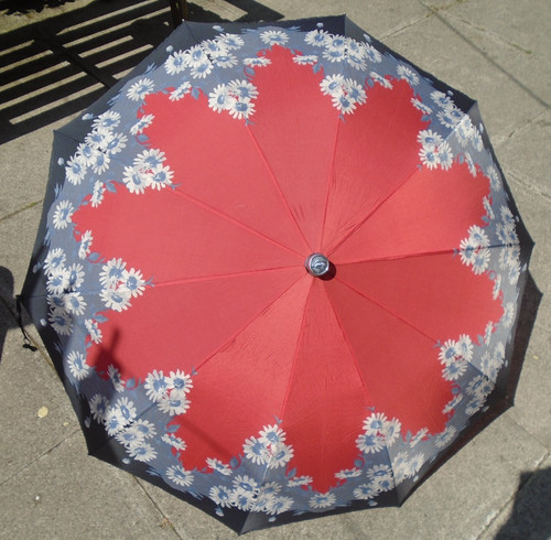 Vintage growy ladies umbrella - vintage,