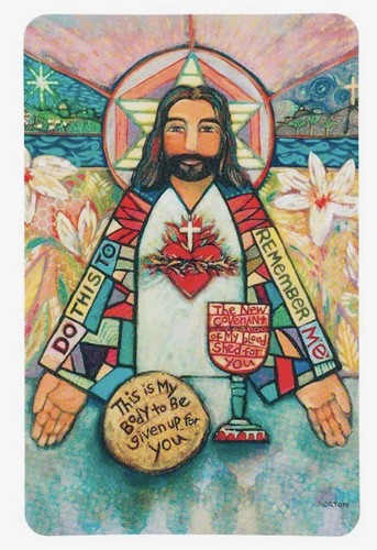 Sacred heart prayer card free - card.,