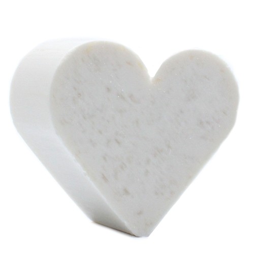 Heart guest soap - guest, coconut