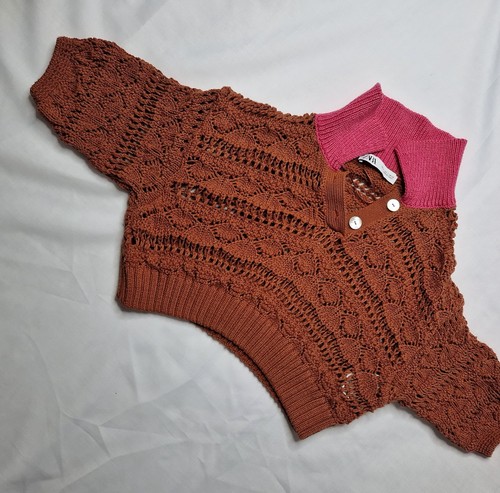 Zara knit cropped - knit, jumper