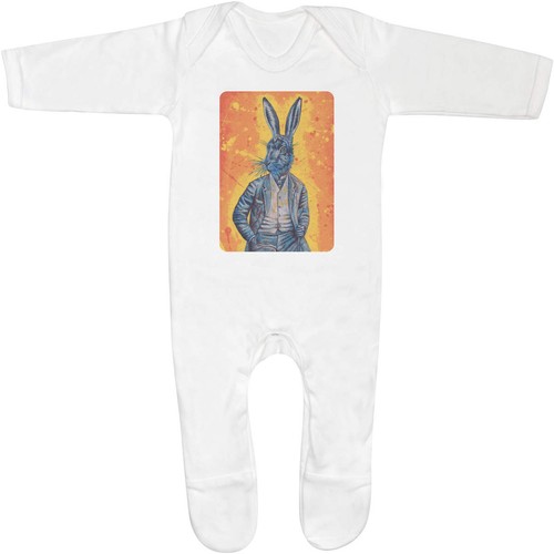 The rabbit baby - 'the, sleepsuit