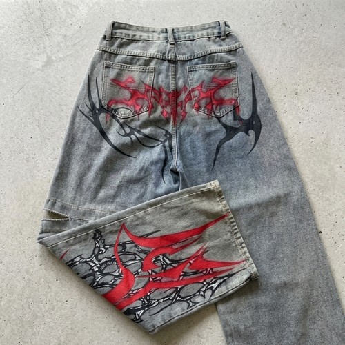 Men y2k embroidered - men’s,