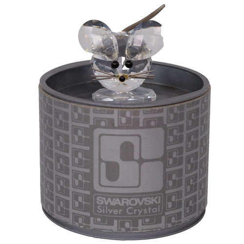 Swarovski crystal mouse - crystal,