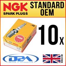 10x NGK B8ES 2411 Standard