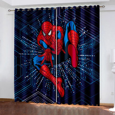 05 Spiderman 3D Decor Curtains