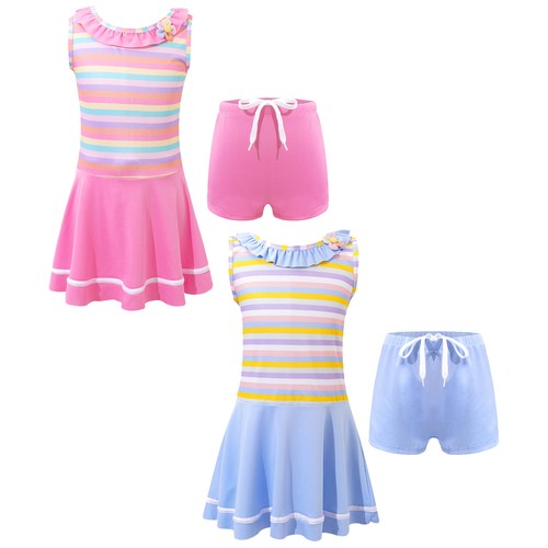 Kids girl swimsuit set print - kids,
