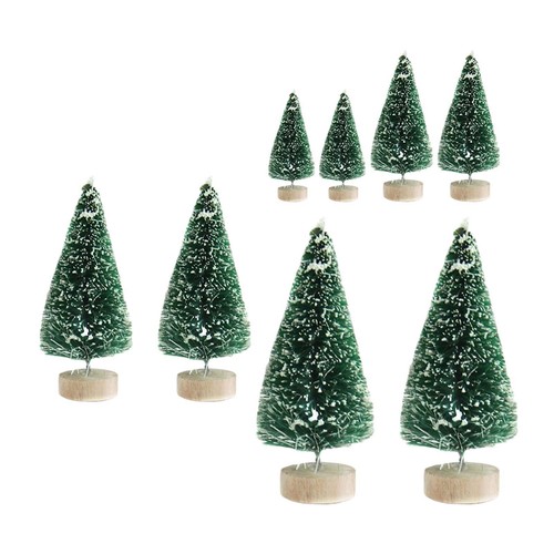 8pcs tabletop miniature - tabletop, tree
