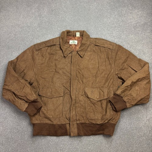 Leather flying jacket adult - leather,