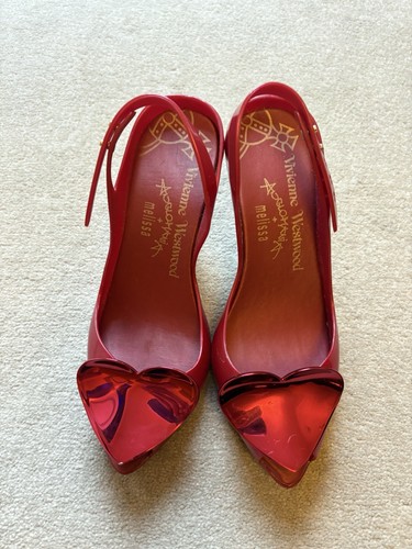 Women red high heel - red,
