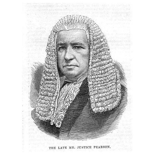 Justice pearson high court - justice,