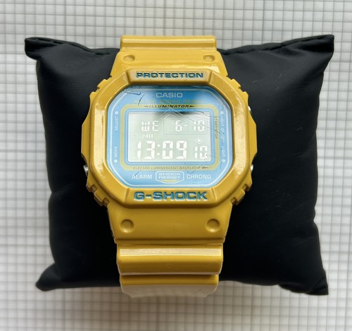 Casio shock 5600cs yellow - dw-5600cs,