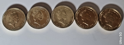 1989 elizabeth 2 coins - 1989, ll,