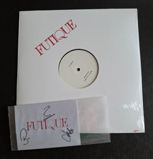BIFFY CLYRO FUTIQUE HAND NUMBERED WHITE LABEL LP & SIGNED/AUTOGRAPH ART CARD