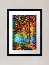 tree design art Framed Art